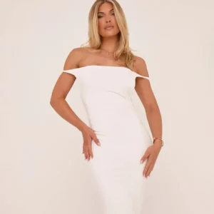 Cheap Bardot Ruched Bum Twisted Detail Maxi Dress In Maxi Dresses
