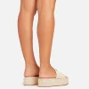 Flash Sale Boii Logo Detail Square Toe Flatform Slider Sandal In Woven Winter Sun | Chunky Sliders