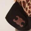 Best Sale Dolce Logo Detail Shaped Shoulder Bag In Faux Shearling Shoulder Bags