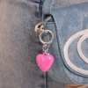Shop Heart Charm Keychain In Jewellery