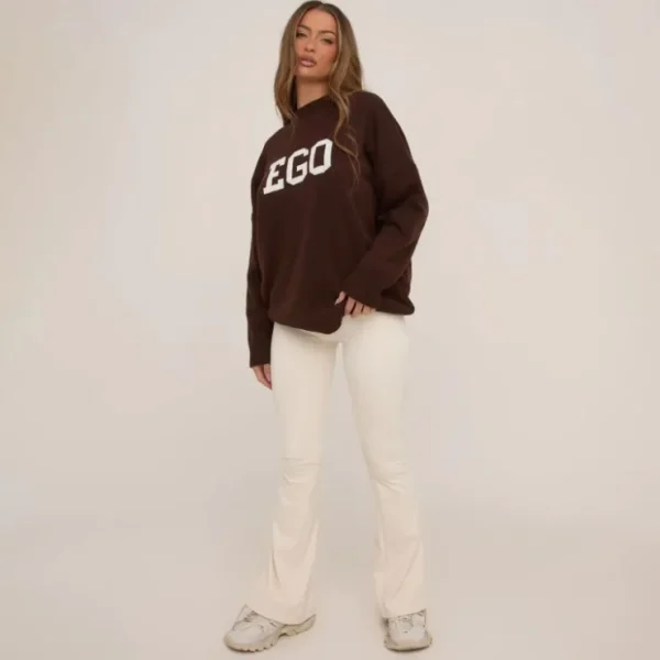 New Oversized Slogan Jumper In Knit Knitwear | Knitwear