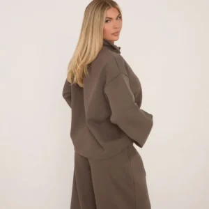 Store Polo Collar Sweatshirt In Matching Sets | Loungewear