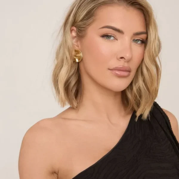 Store Round Textured Stud Earring In Jewellery | Earrings